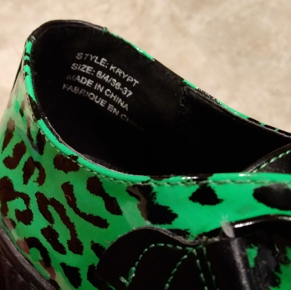 Strange Cvlt Green Leopard Bat Krypt Creepers - Picture 5 of 7